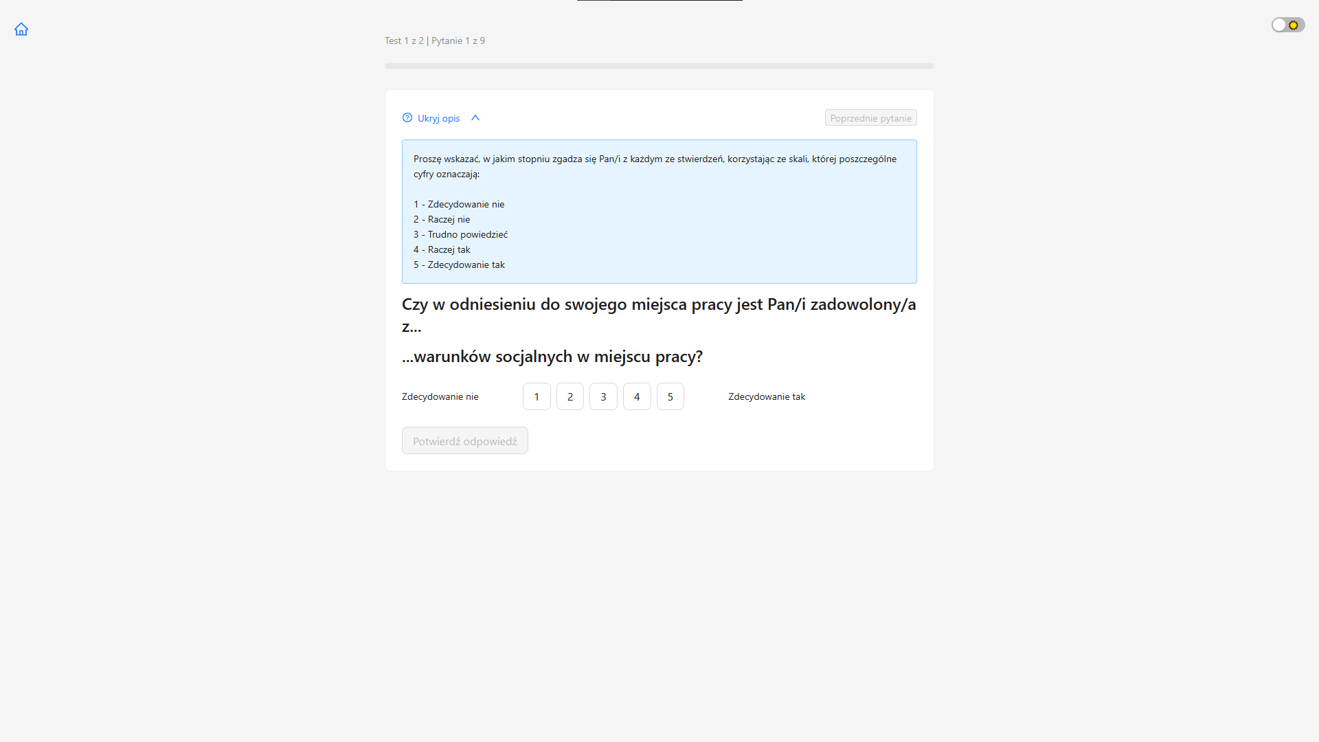 Zrzut ekranu aplikacji PASZTET — widok 4